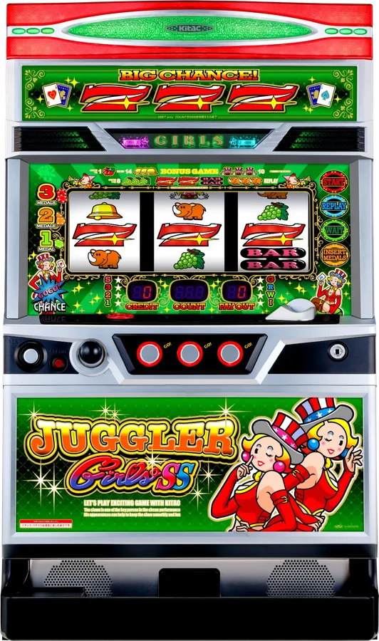 ジャグラーガールズSSの筐体